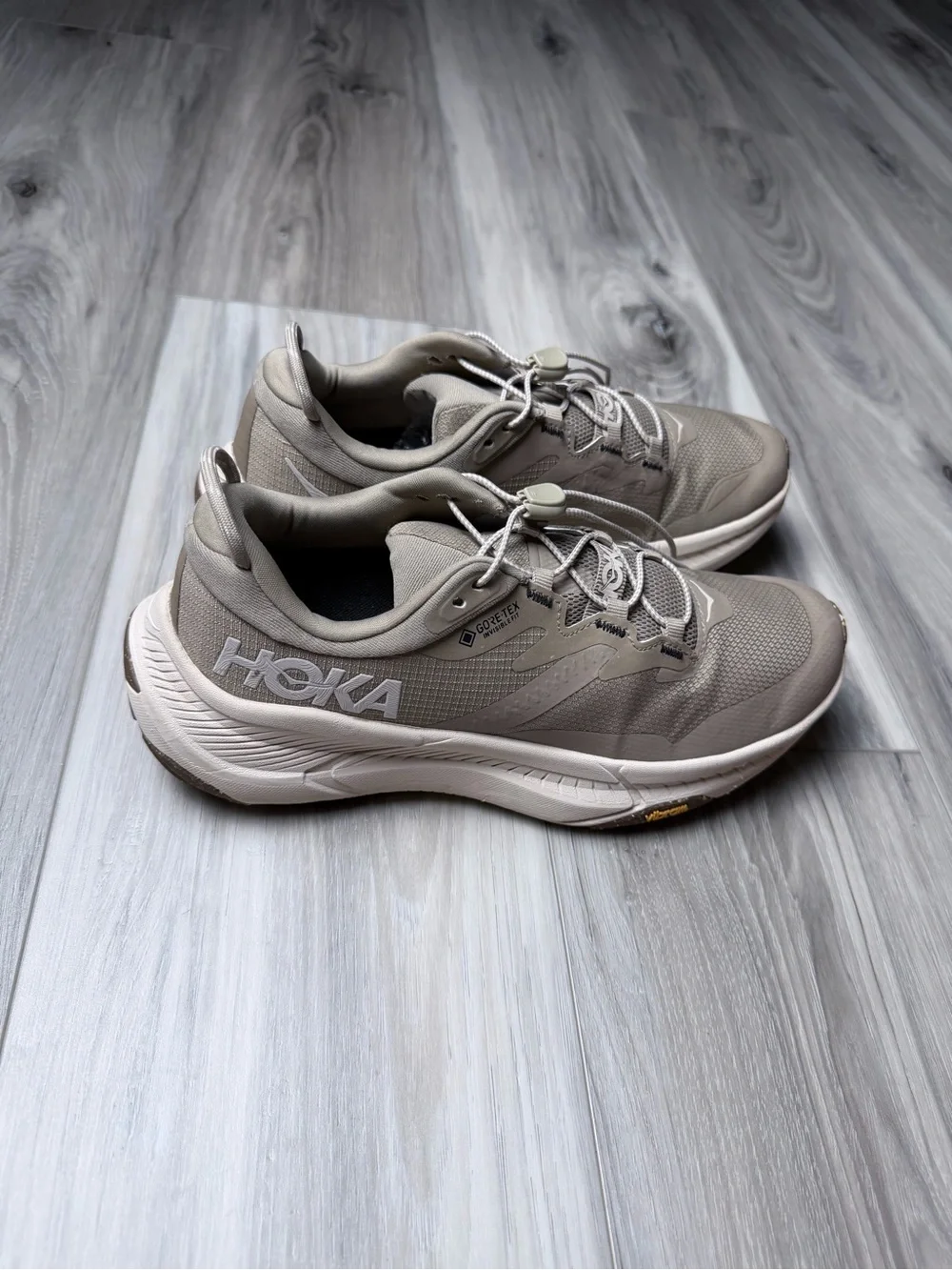 HOKA Transport GTX Gore-Tex Dune Eggnog Women’s 8.5